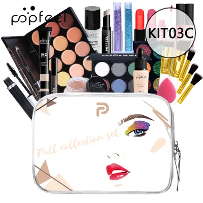 Women Make up Custom Full Big Makeup Palette Gift Kit 1 Set Women Professionals Complete Full Set Cosmetics Makeup Sets
