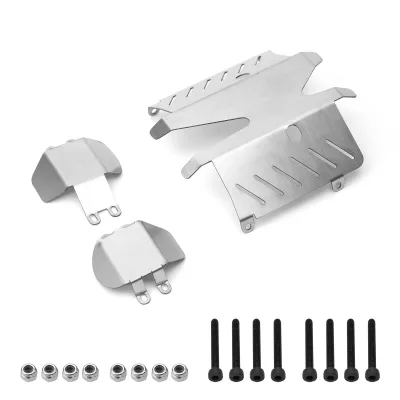 Model Toy Car Frame  CC02 Stainless Steel Protective Plate, Chassis Metal Protective Plate LY134