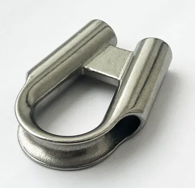 Stainless Steel 304 316 Marine Wire Rope Cable Tube Thimble M8 M12 M24 for Wire and Synthetic Ropes Hardware Accessories