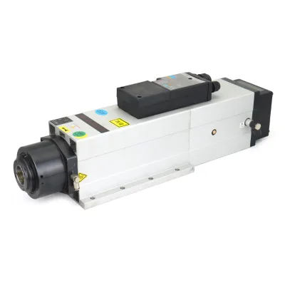 Wavetop-auto 6KW ATC Air Cooled Spindle Motor 380V ISO30 800Hz 24000rpm for CNC Router GDL60-24Z