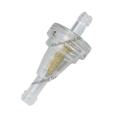 UNIVERSAL MOTORCYCLE PETROL FILTER Cone-shaped Fuel Filter with a Brass Insert on a 5mm Hose for KIJIMA OIL FILTER