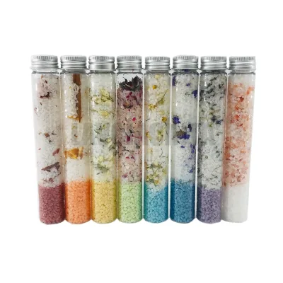100% Natural Muscle Recovery Exfoliating Foot Soak Scrub Dead Sea Body Spa Bath Salt Pink Himalayan Foot Salt with Shea Butter