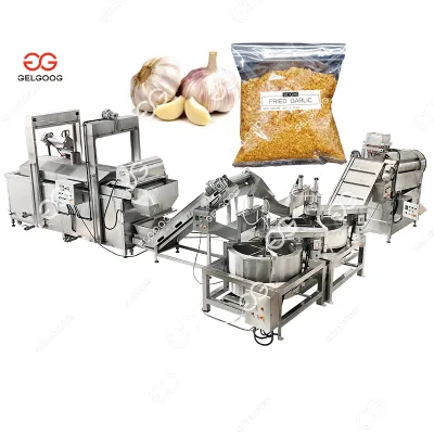 Electric Fried Garlic Production Line 304 Stainless Steel Automatic Temperature Control High Productivity Garlic Frying