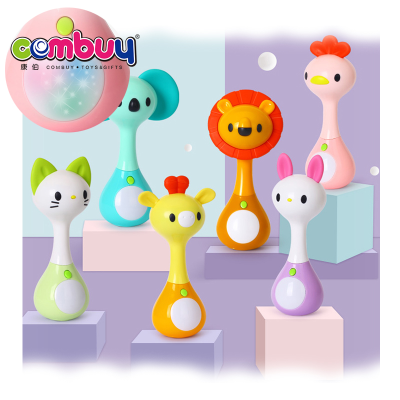 Newborn Music Bell Night Light Mini Rhythm bar Toys Hand Rattles Baby