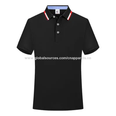 Men's short-sleeved polo shirts,Men's quick drying breathable sports polo shirt, golf slim fit short sleeved top,
