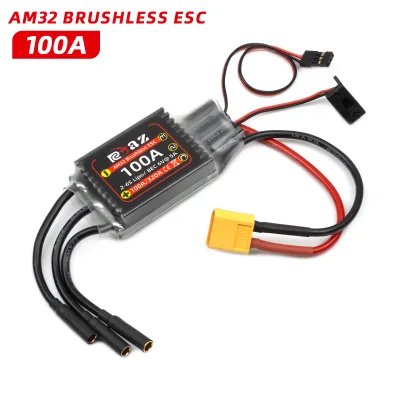 RCXAZ AM32 Open Source Metal 30A-100A Brushless ESC 2-3S Lipo Speed Controller 1224/1621/2204/3532/3542 Outrunner RC Motor