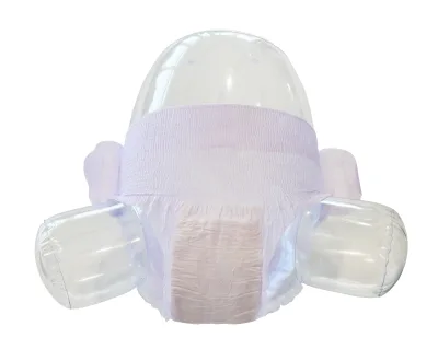 Disposable Open Side Period Panties Purple Elastic Adhesive Waist 3D Leak Guard OEM Breathable Menstrual Underwear Heavy Flow