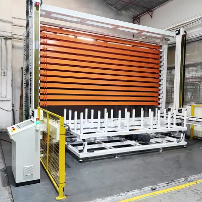 PLC Controlled High Capacity Durable Automatic Vertical Storage System for Sheet Metal & Hardware Storage CE Certified