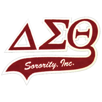 AKA Sorority Embroidery SOROR LEGACY Lady Ivy 1908 Iron on Patches