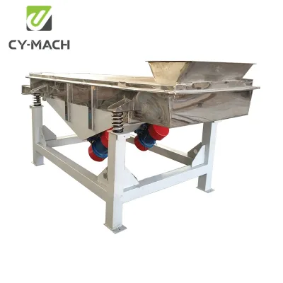 Factory supply efficiency multi-layer linear vibrator screen sieve for coffee powder \ sesame \ tea