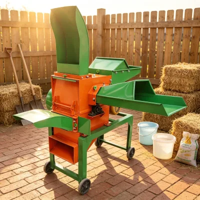 Grass Shredder for Livestock Wet Dry Forage Cutter Baler Grinder Machine for Cattle Feed