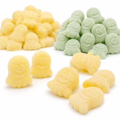 Wholesale Sour Swedish Candy Octopus Shaped Pineapple Vegan Halal Certified US EU Compliant Bulk for Retail Store