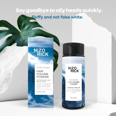 Nizorick Volumizing Styling Powder Fluffy Hair Volumizing Oil-control Styling Custom Texture Powder for Men
