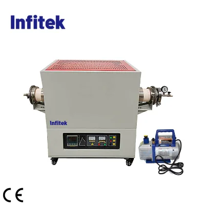 Infitek 1700 Degree Muffle Furnace Vacuum Tubular Furnace