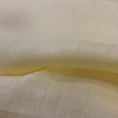 Lightweight Breathable Organic Eco-Friendly High-quality 55%Ramie 45% Lyocell Shiny 80gsm Soft Plain Dyed Fabric Garment Summer
