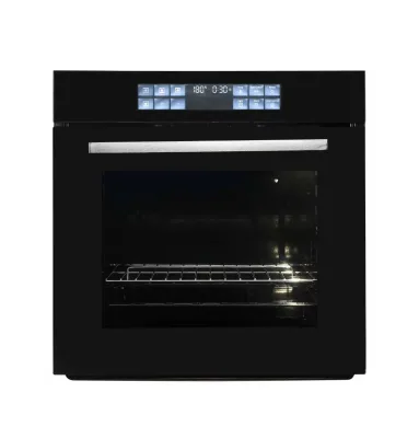 Built-in Stainless Steel Electric Oven 60L, Mechanical Control, Precise Temperature Control, Multi-layer Racks for Household