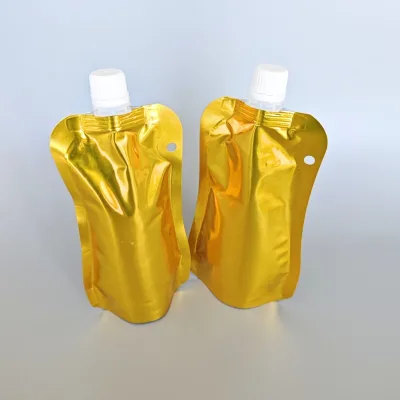 Custom Plastic Spout Pouch 30g 50g Cosmetic Packaging Bag for Liquid Faceial Cream/Hand Cream & Lotion