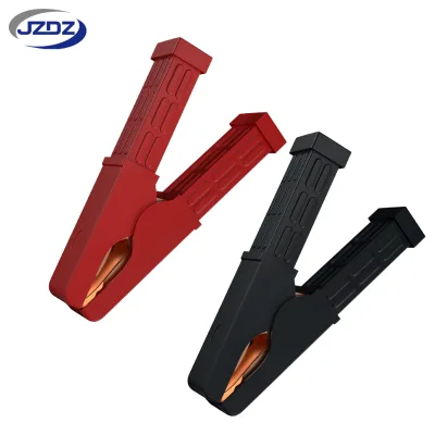 JZDZ Heavy Duty Alligator Clamps Pure Copper Battery Charger Clamps Power Replacement Jumper Cable Clamps Welder Clips J.60061