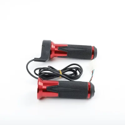 Universal Electric Scooter Throttle Three Speed Cruise Controller Twist Throttle Ebike Accelerator Throttle for Tricycle
