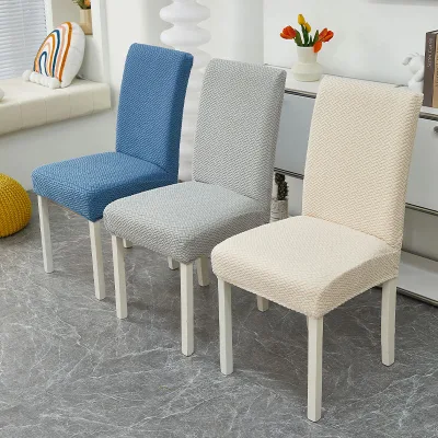 Hot Sale Polar Fleece Chair Cover Home Spandex Chair Slipcover Elastic Restaurant Cushion Cover Decorative Chair Cover