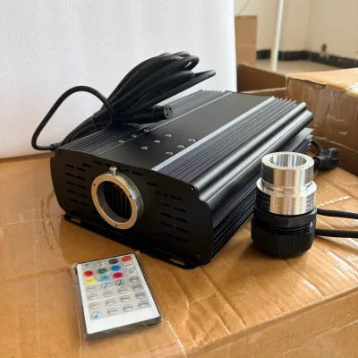Big Power 100W LED Twinkle Lighting Source with DMX Function Remote Control IP68 Waterproof Aluminum Alloy for Swimming Pool