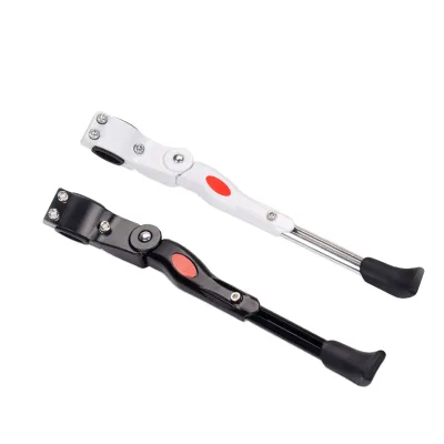 Mount Bike Kickstand Quick Adjust Height Side Stand Fits Most 24 26 28 700c Bicycle Kickstand Bike Parking Rack