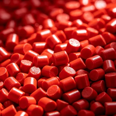 High Cover Dark Red Pellet Dark Base Plastic Household Goods
