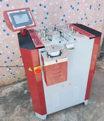 4-wheel Leather Belt Edge Grinding Cutting Machine Leather Belt Making Machine