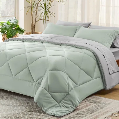 Custom Microfiber Polyester Goose Down Alternative/Cotton Quilt Bed Comforter Duvet Insert