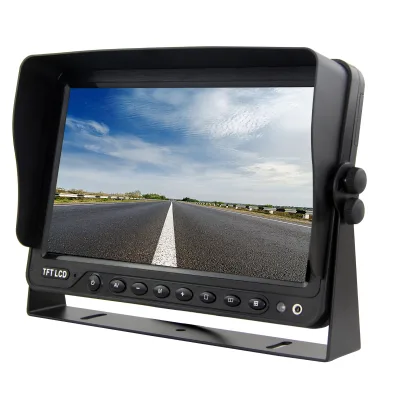 EASTYLE ES10-F15E Car Monitor TFT LCD Split Screen Backup Display 5 7 10.1 Inch Multi Language Support