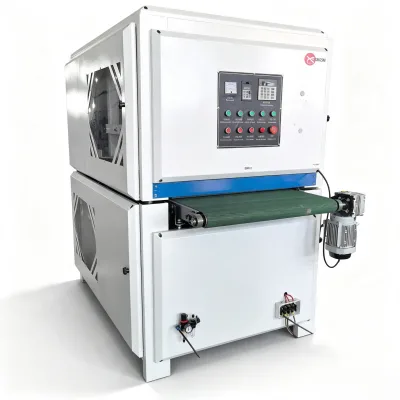 Heavy Duty Board Deburring Flat Chamfering Metal Plate Sand Belt Polishing and Grinding Brushing Flat Polishing Machine