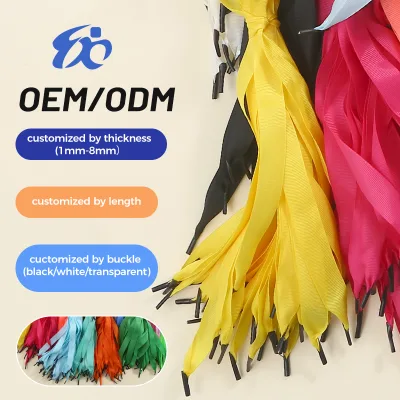 Custom 2cm Grosgrain Drawstring Cord with Black Plastic Lock, Polyester Drawstring Rope for Pants Waist, Hoodie & Garment