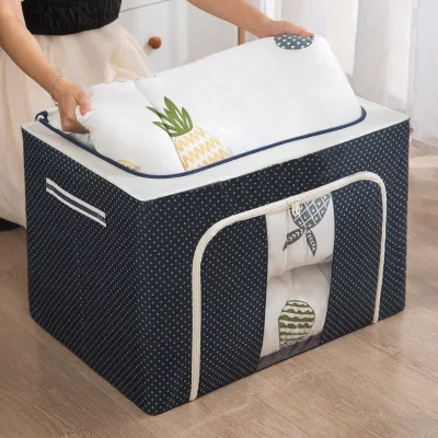 Furniture Bedrooms Stackable Box Wardrobe Cabinet Storages Clothing Fabric Storage Box Foldable Storage Organizer