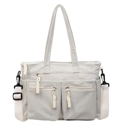 Large Capacity Modern Fabric Waterproof Fashion Tote Bags for Women Lady Shoulder Bags Summer Autumn Winter
