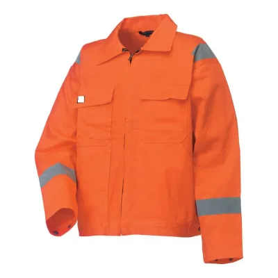 100% Cotton Premium Quality Fire Retardant Suits Customized Color Logo Design FR Clothing Welding Jacket for workers