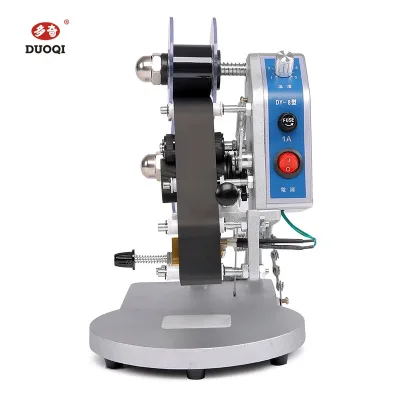 DUOQI DY-8 Hand Impulse Direct Heat Form Printing Machine Plastic Bag Expiry Date Coding Machine