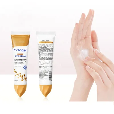 Oem Odm Private Label Bulk Collagen Hand Care Lotion Moisturizing Anti-aging Hand Cream Wholesale