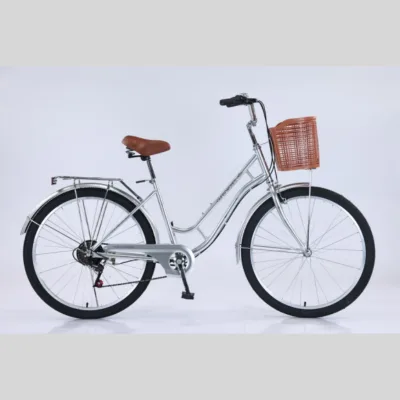 7-speed 26-inch Carbon Steel Frame Mountain Bike, Comfortable and Ergonomic, Customizable