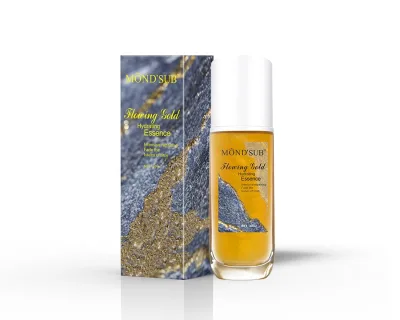 MOND'SUB Gilt Water Rippling Coagulate Skin Care Silk Whitening Pure Gold Essence