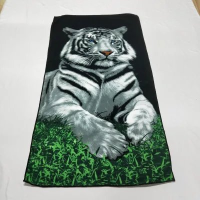 Active Print Beautiful Design Customised Fiber Towel Fabric Bulk