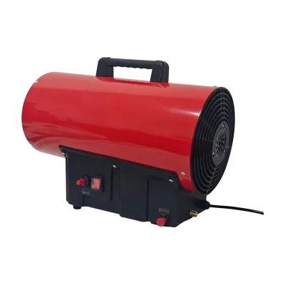 Portable Red 30KW Gas Heater with Plastic Base for Fast Heating & Overheat Protection