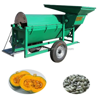 Hot Sale Watermelon and Pumpkin Seed Hulling Machine New Condition with Engine