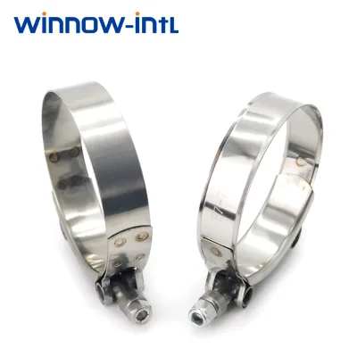 Stainless Steel Band t bar Clamp for Car Truck Turbo Intercooler Hose Pipeline