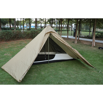 KingGear High Quality Tipi Tent Outdoor Camping Ultralight Stove Tents Backpacking Pyramid Tent