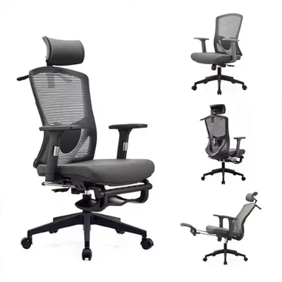 Luxury high back lumbar support Ergonomics Executive CEO Boss Manager Computer Rotating chair