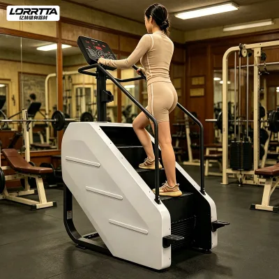 Commercial Electric Metal Stair Climber Step Mill Cardio Machine for Hotel Fitness Center