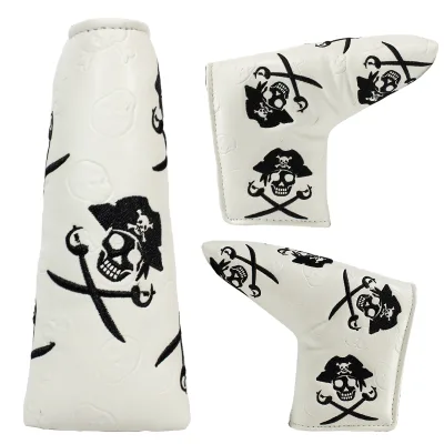 Wholesale Factory Custom Newly Designed High Quality Waterproof Leather Golf Club Pushtter Diamond Head Cover