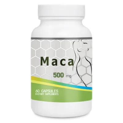 Private Logo Black Maca Extract Supplement Macamide 0.6% Maca Root Capsules