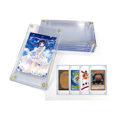 35pt Thickness Toploaders Screwdown Card Holder Trading Sports Cards Graded Card Slab