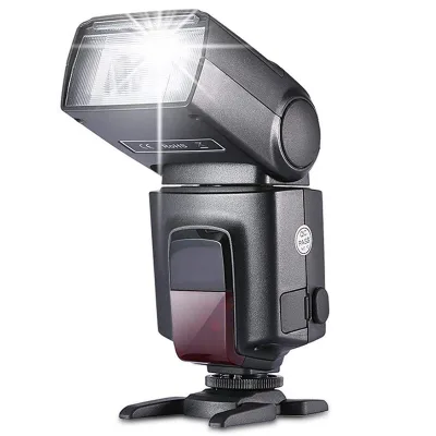 Flash Speedlite for Canon Nikon Panasonic Olympus Pentax and Other DSLR Cameras,Digital Cameras with Standard Hot Shoe